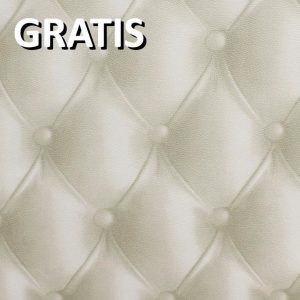 Papel Tapiz 3d Diseño Capitonado .53x10m Rinde 5.3m²