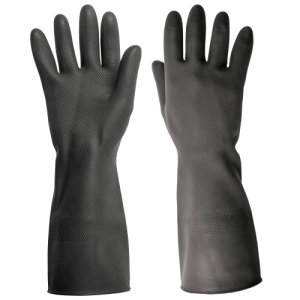 GUANTES DE NEOPRENO PARA MANEJO DE QUÍMICOS, MEDIANOS