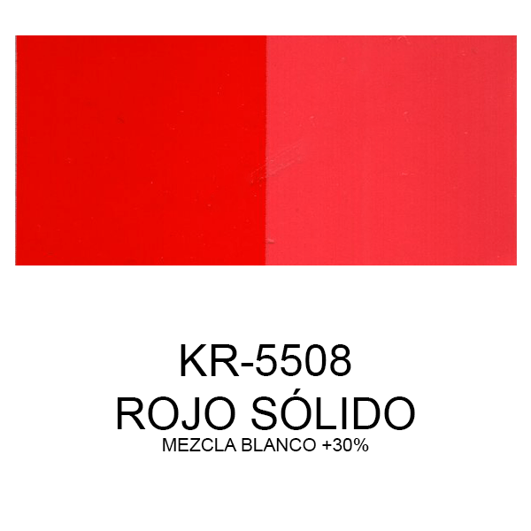 ESMALTE ACRÍLICO ROJO SOLIDO, 1LT