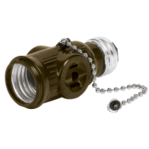 PORTALAMPARA VOLTECH CON LADRON Y CADENA