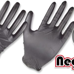 GUANTE ZUBIOLA NITRILO NEGRO CAJA X 100