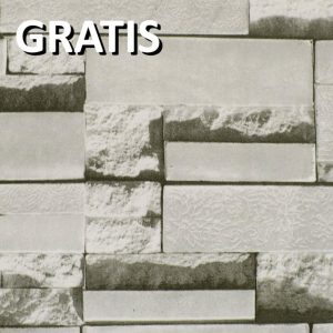 Papel Tapiz 3d Diseño Piedra Laja Ladrillo .53x10m Rinde 5.3m²